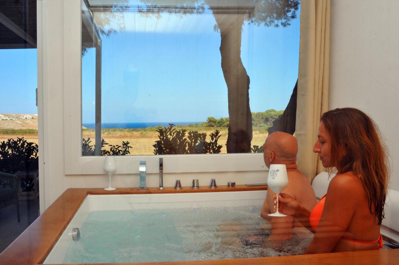 Tenuta L'Alba Di Monte Matino - Mobil Home オートラント エクステリア 写真